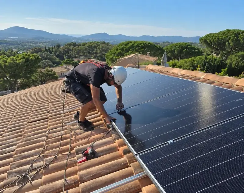 Installateur panneaux solaires Saint-Paul-la-Roche — pose photovoltaïque sur toiture
