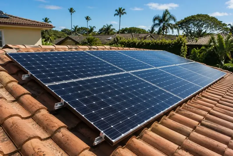 Installation de panneaux solaires à Saint-Paul-la-Roche